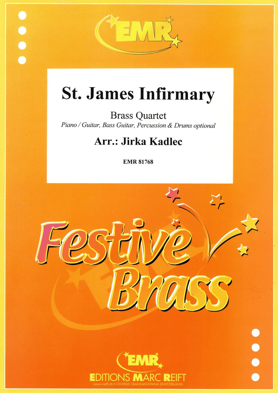 St. James Infirmary St. James Infirmary Brass Quartet scores gallery preview page 1