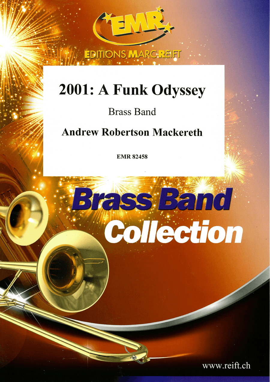 2001: A Funk Odyssey 2001: A Funk Odyssey Brass Band scores gallery preview page 1