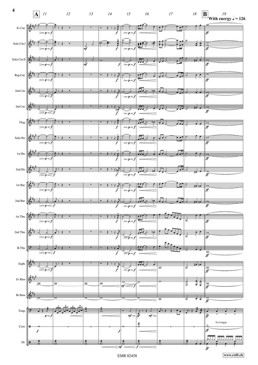 2001: A Funk Odyssey 2001: A Funk Odyssey Brass Band scores gallery preview page 6