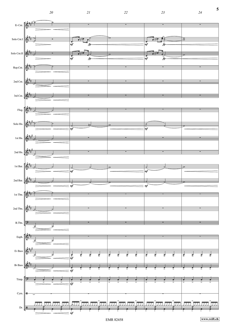 2001: A Funk Odyssey 2001: A Funk Odyssey Brass Band scores gallery preview page 7