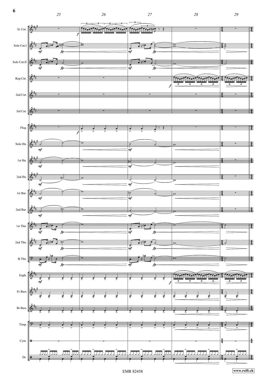 2001: A Funk Odyssey 2001: A Funk Odyssey Brass Band scores gallery preview page 8