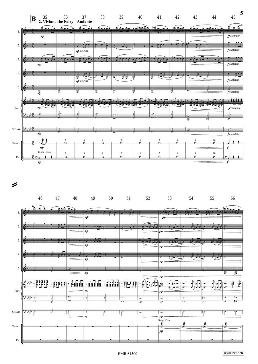 Broceliande Broceliande Clarinet Quintet scores gallery preview page 6