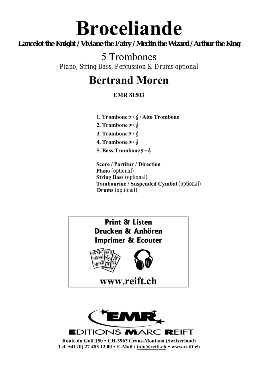Broceliande Broceliande Trombone scores gallery preview page 2