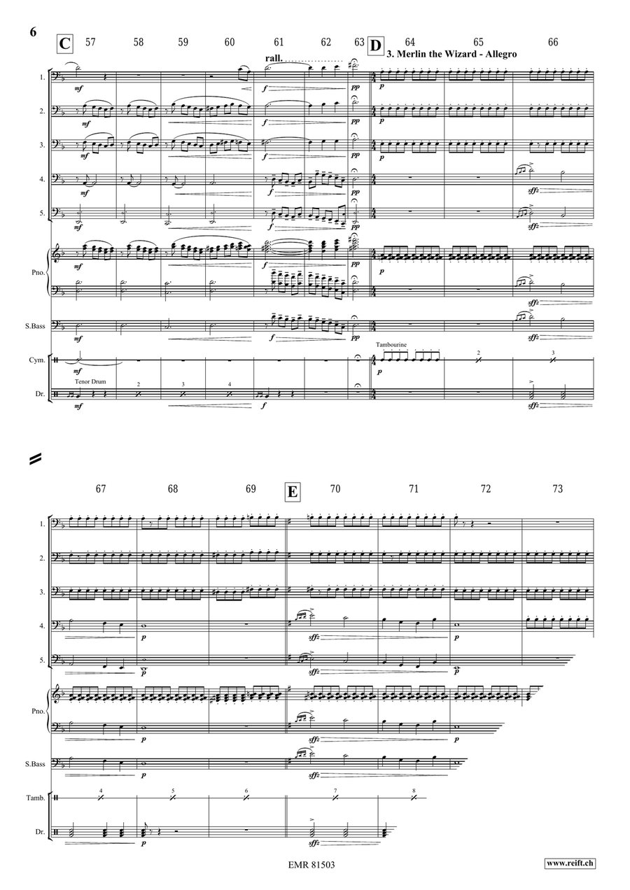 Broceliande Broceliande Trombone scores gallery preview page 7