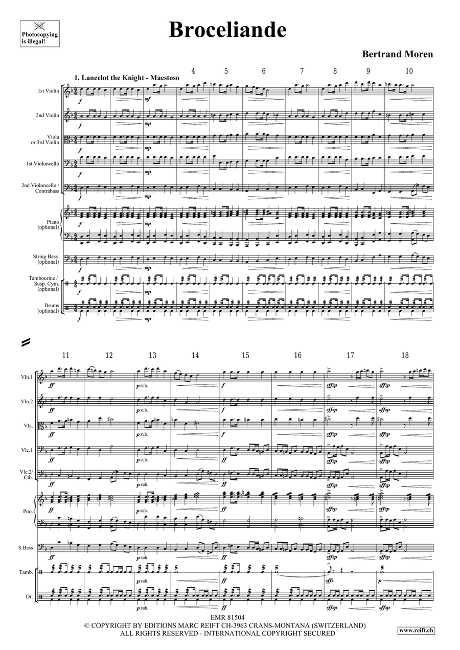 Broceliande Broceliande String Quintet scores gallery preview page 4