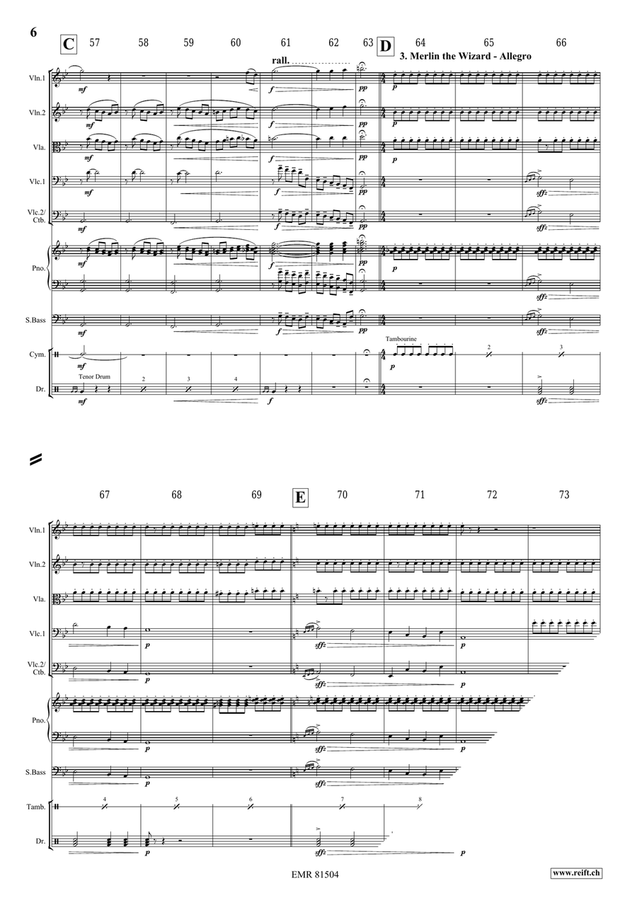 Broceliande Broceliande String Quintet scores gallery preview page 7