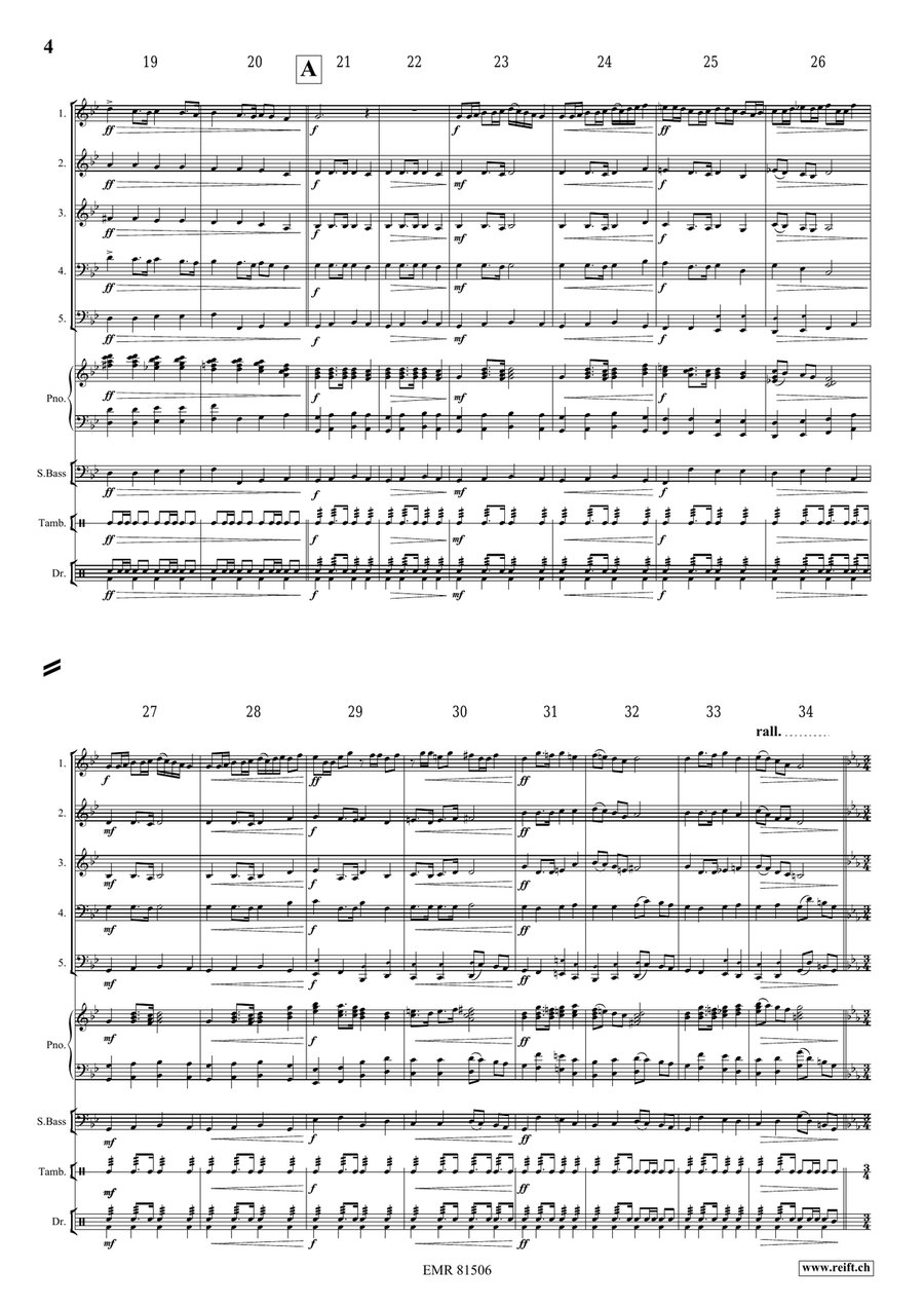 Broceliande Broceliande Woodwind Quintet scores gallery preview page 5