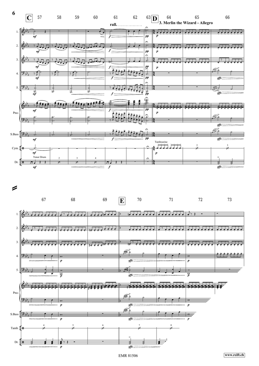 Broceliande Broceliande Woodwind Quintet scores gallery preview page 7