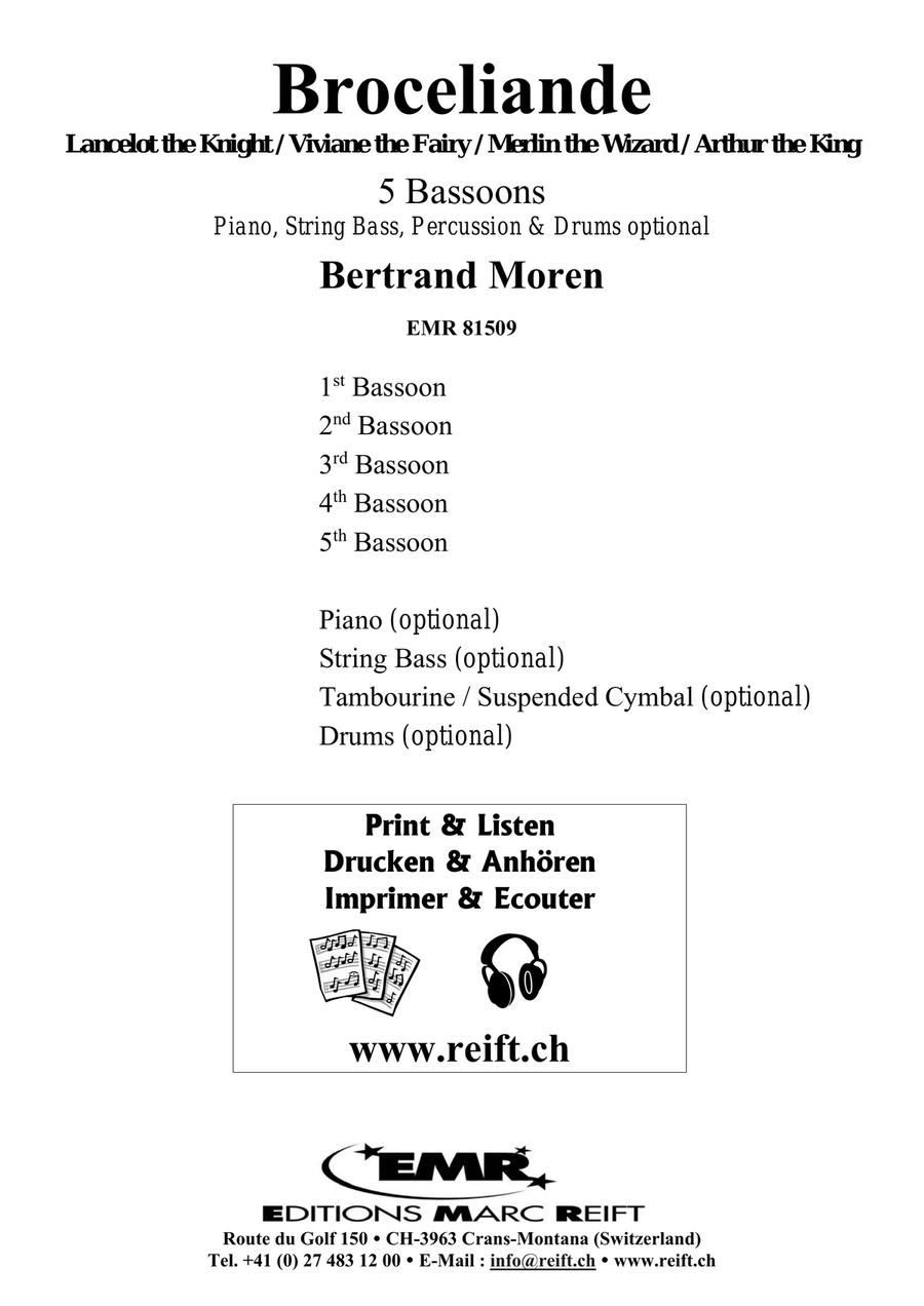 Broceliande Bassoon scores gallery preview page 2