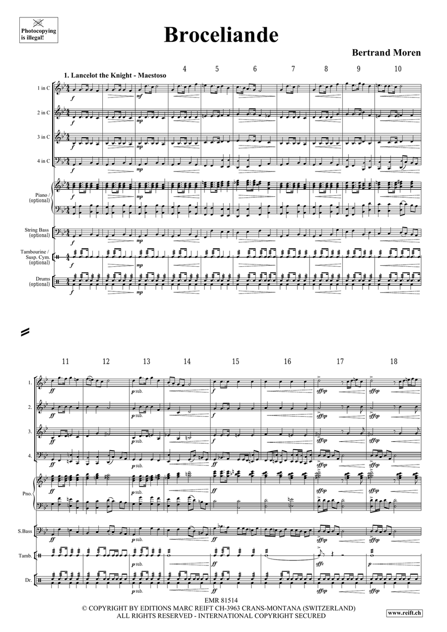Broceliande Score scores gallery preview page 4