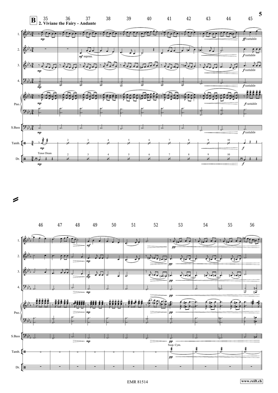 Broceliande Score scores gallery preview page 6