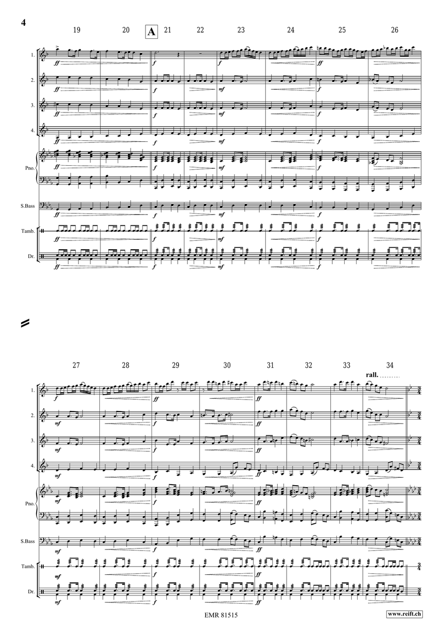 Broceliande Broceliande Clarinet Quartet scores gallery preview page 5