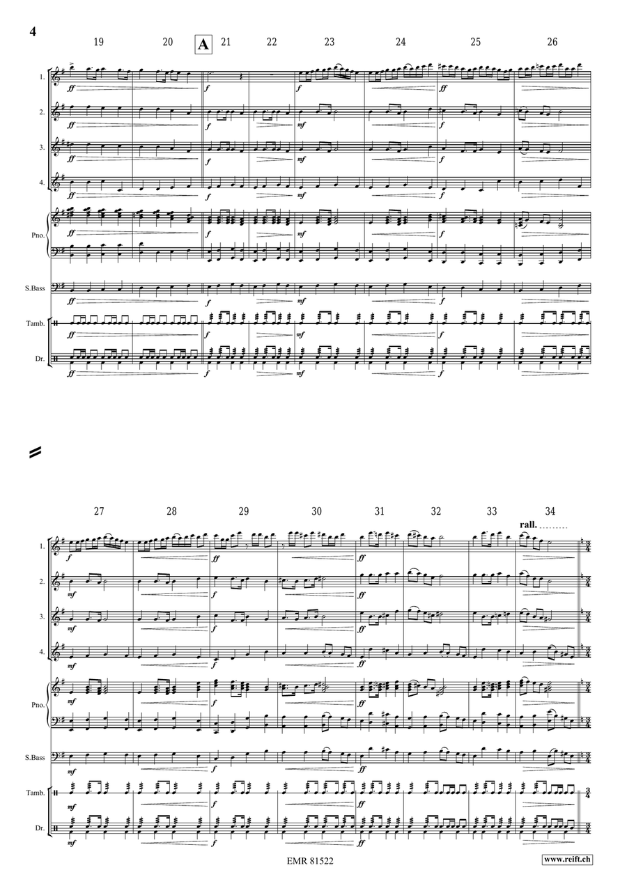 Broceliande Broceliande Flute Quartet scores gallery preview page 5