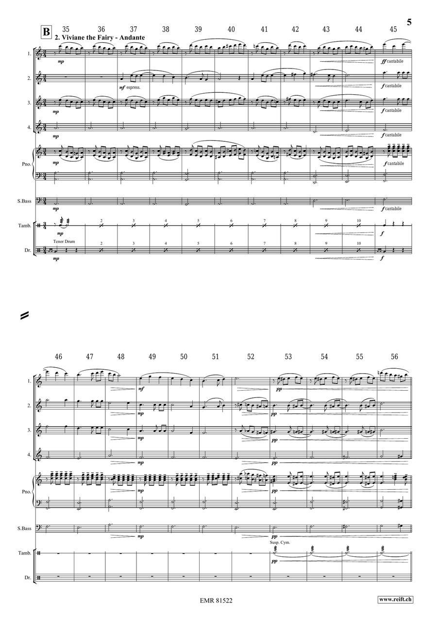 Broceliande Broceliande Flute Quartet scores gallery preview page 6