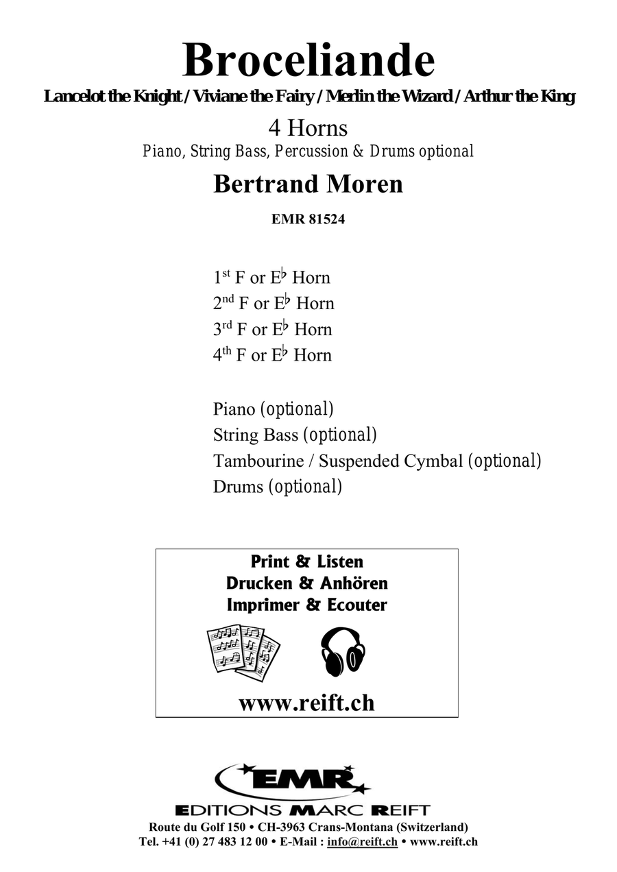 Broceliande Broceliande Horn scores gallery preview page 2