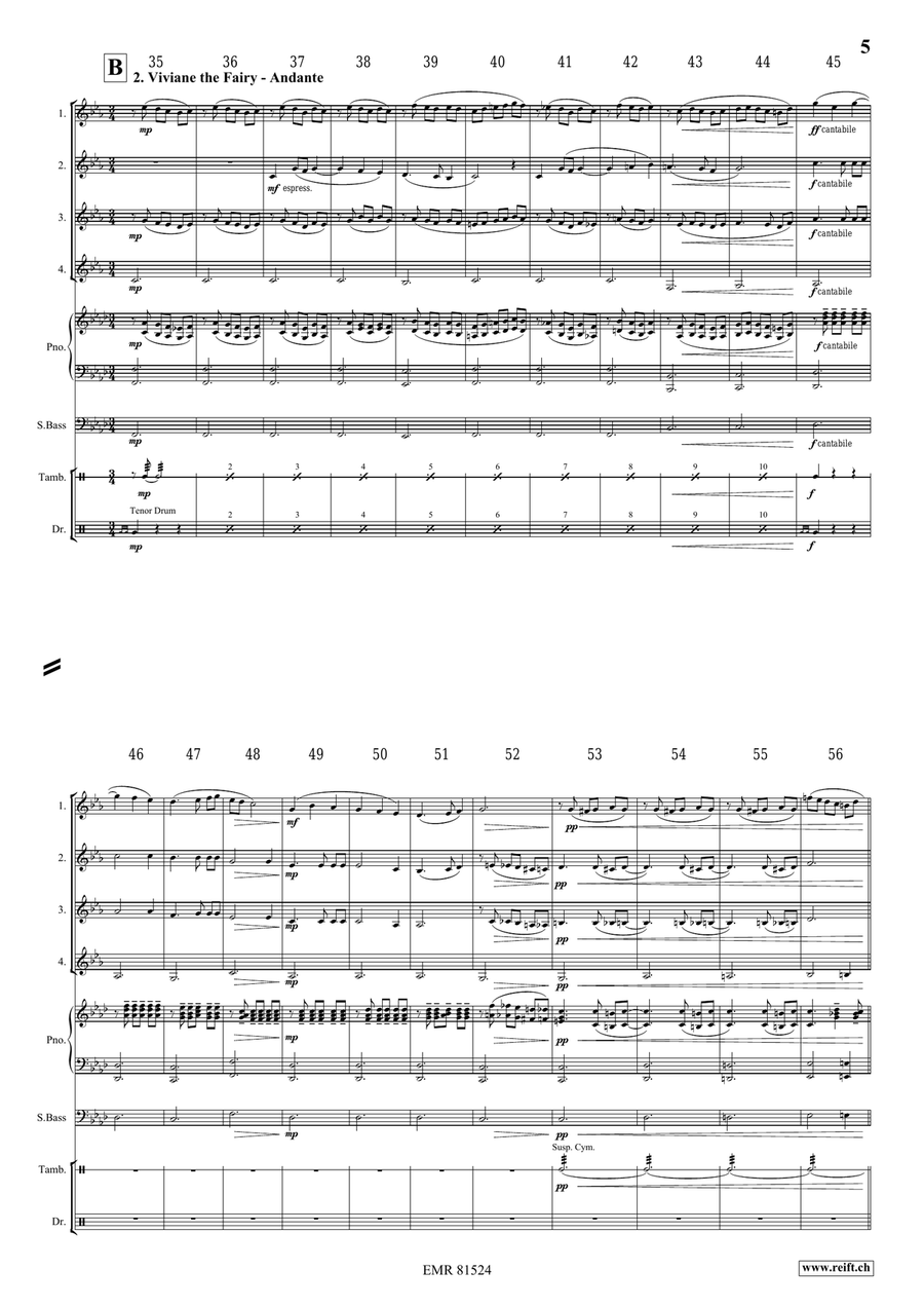 Broceliande Broceliande Horn scores gallery preview page 6