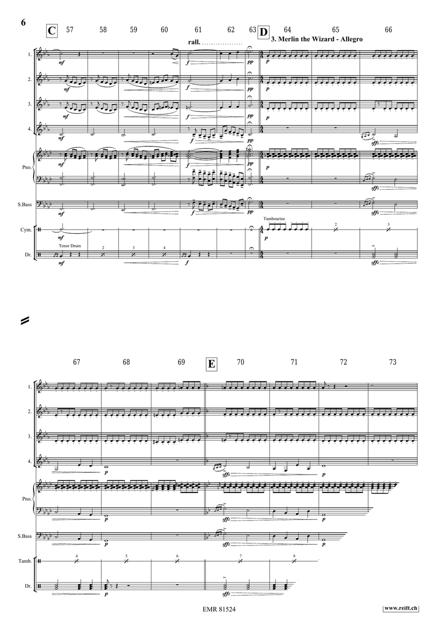 Broceliande Broceliande Horn scores gallery preview page 7