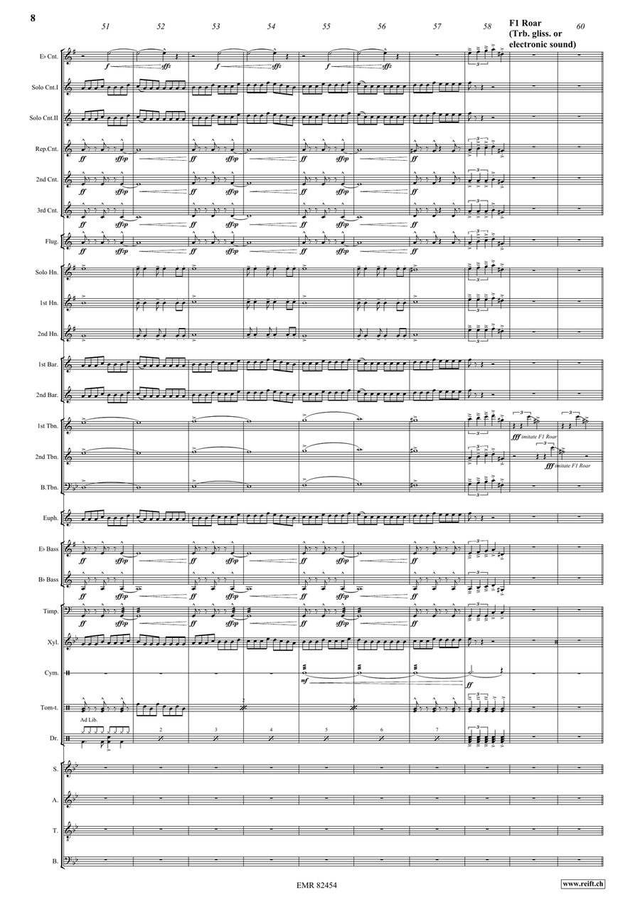 Formula One Formula One Brass Band scores gallery preview page 8