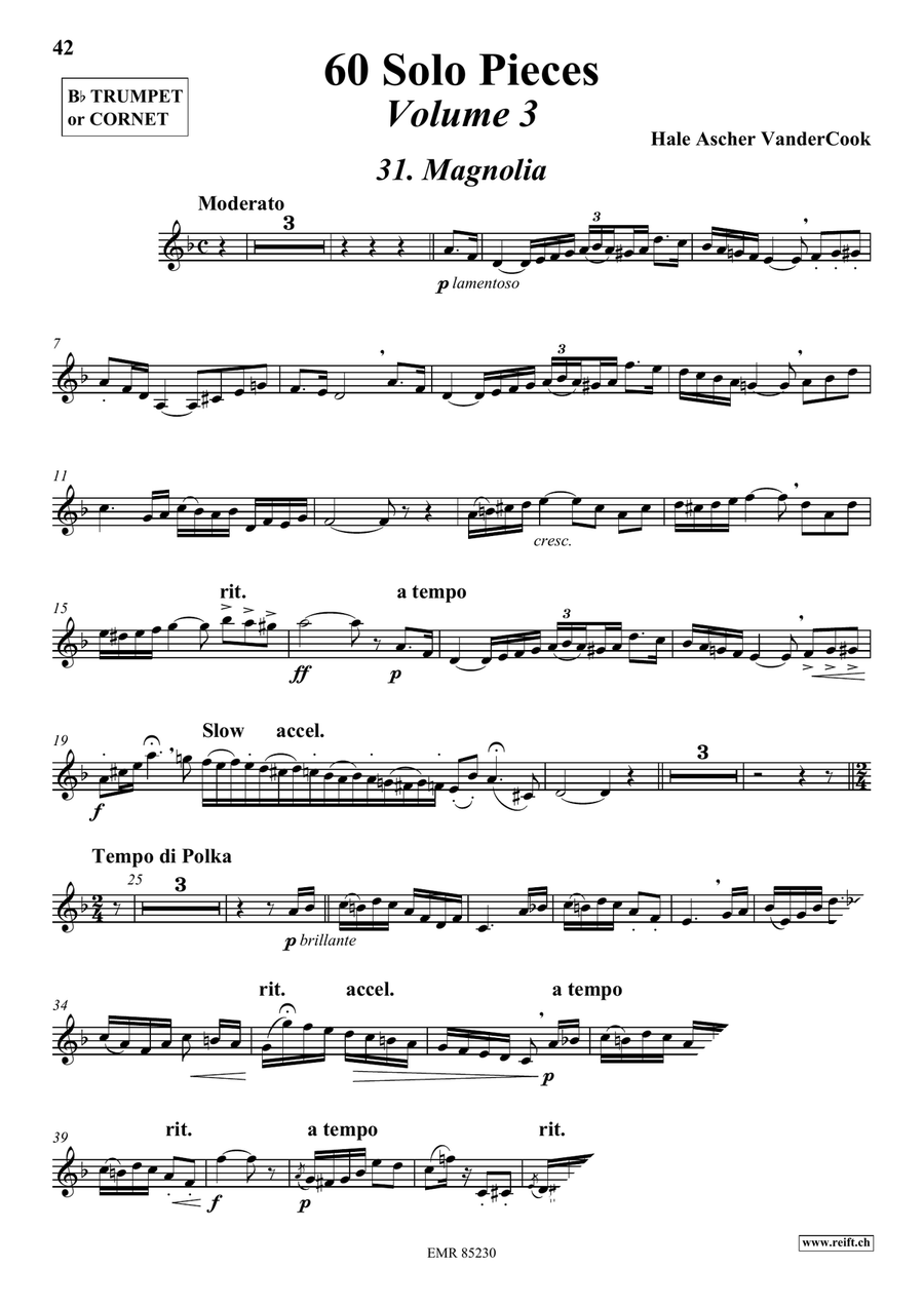 60 Solo Pieces Volume 3 60 Solo Pieces Volume 3 Cornet scores gallery preview page 4