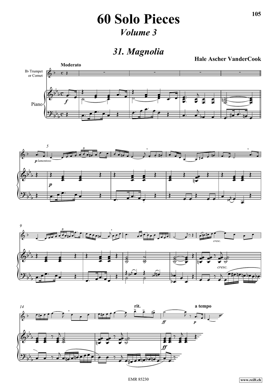 60 Solo Pieces Volume 3 60 Solo Pieces Volume 3 Cornet scores gallery preview page 5