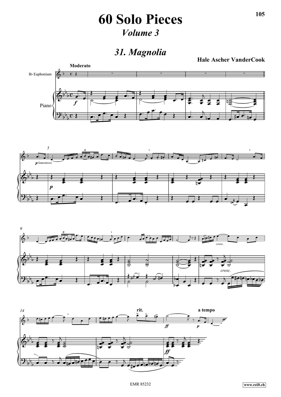 60 Solo Pieces Volume 3 60 Solo Pieces Volume 3 Euphonium scores gallery preview page 5