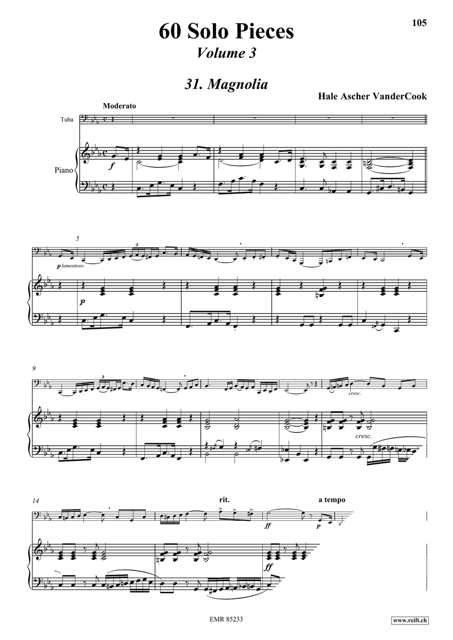 60 Solo Pieces Volume 3 60 Solo Pieces Volume 3 Tuba scores gallery preview page 5