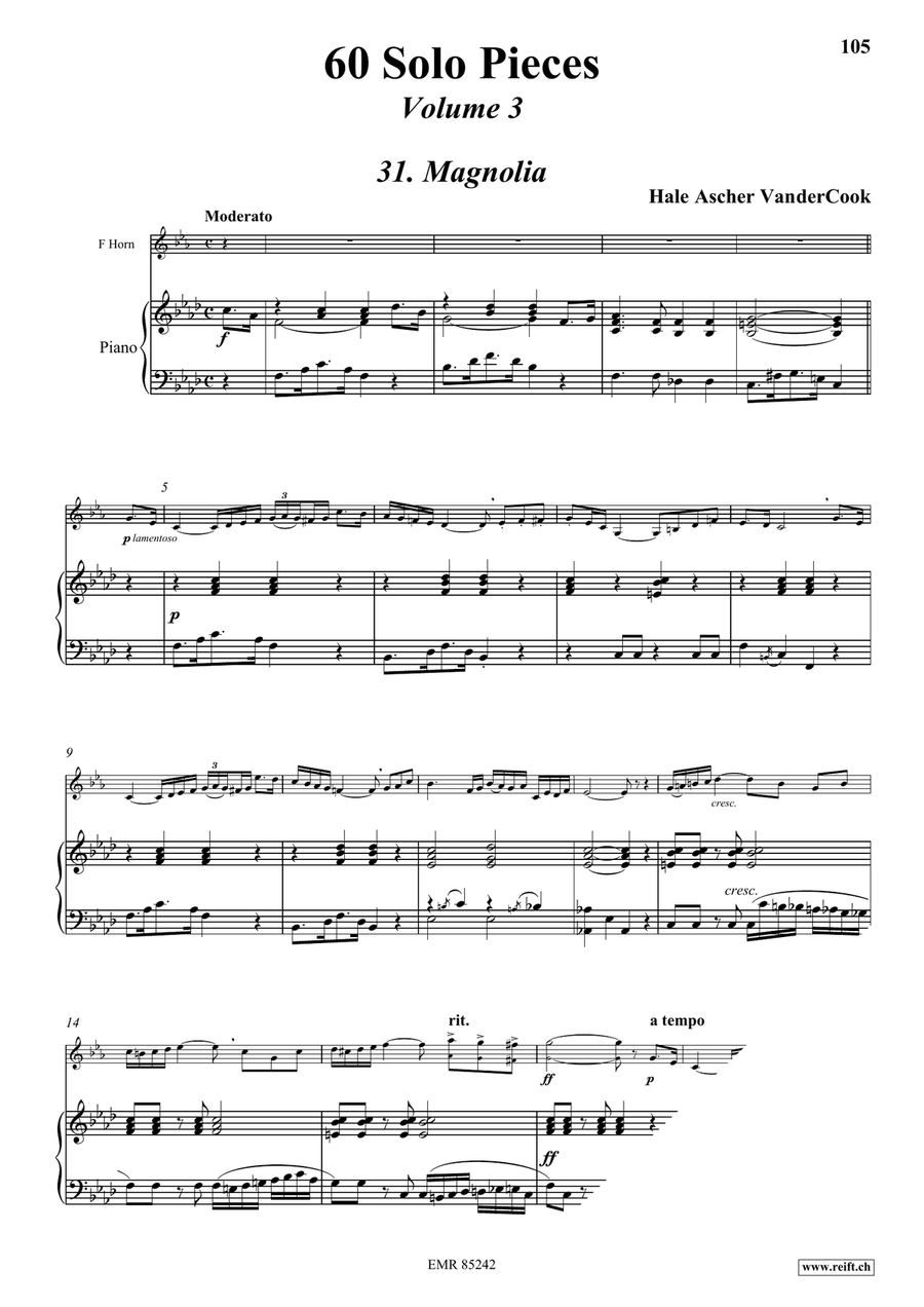 60 Solo Pieces Volume 3 60 Solo Pieces Volume 3 Horn scores gallery preview page 5