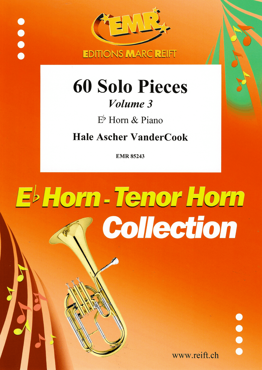 60 Solo Pieces Volume 3 60 Solo Pieces Volume 3 Horn scores gallery preview page 1