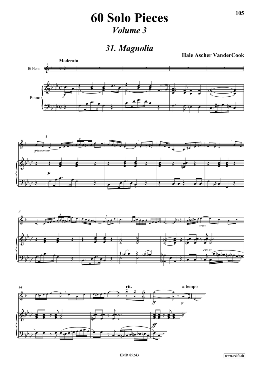 60 Solo Pieces Volume 3 60 Solo Pieces Volume 3 Horn scores gallery preview page 5