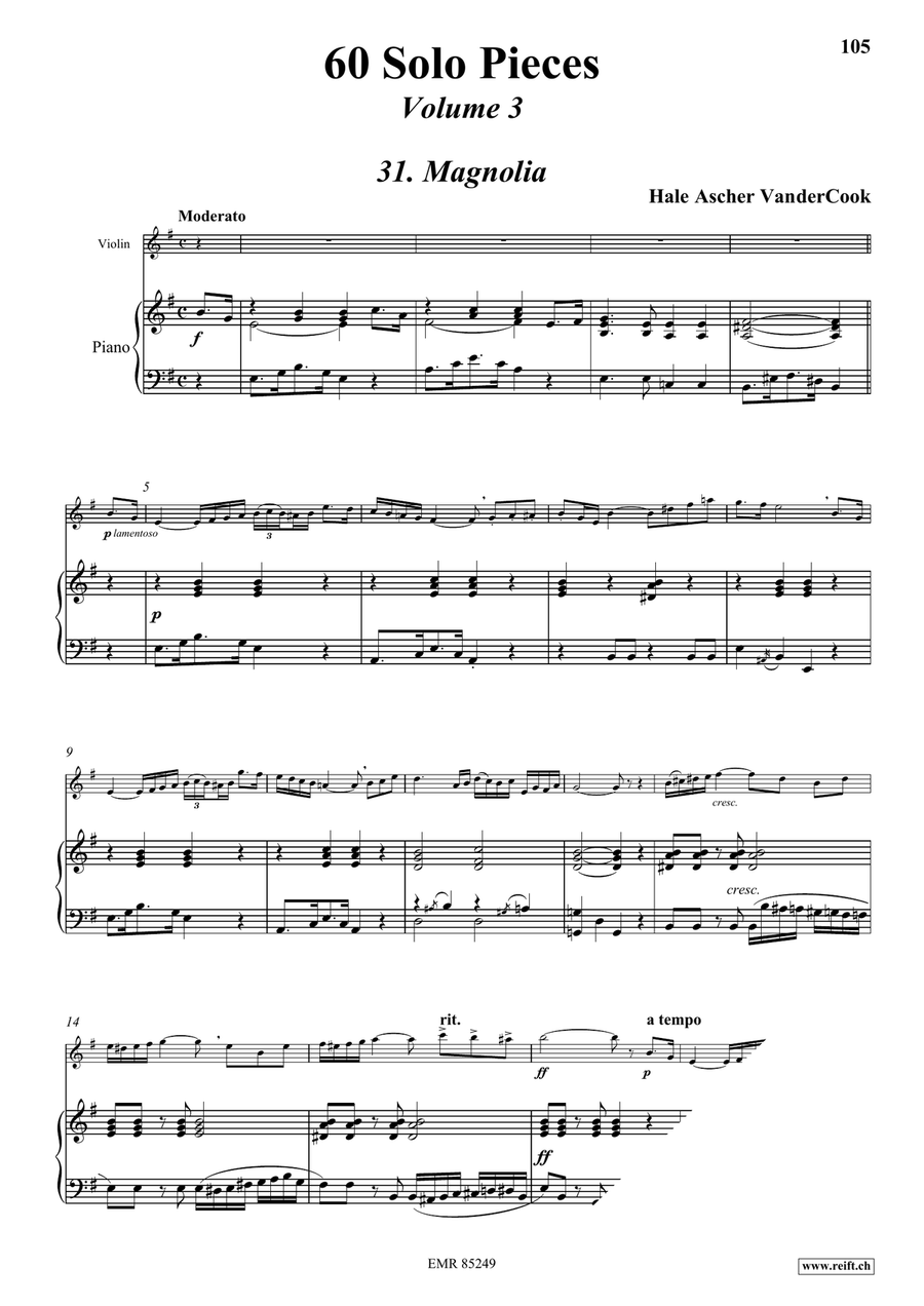 60 Solo Pieces Volume 3 60 Solo Pieces Volume 3 Violin Solo scores gallery preview page 5