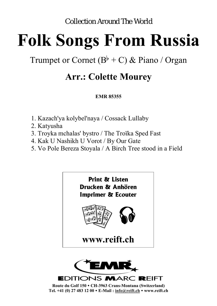 Folk Songs From Russia Folk Songs From Russia Cornet scores gallery preview page 2