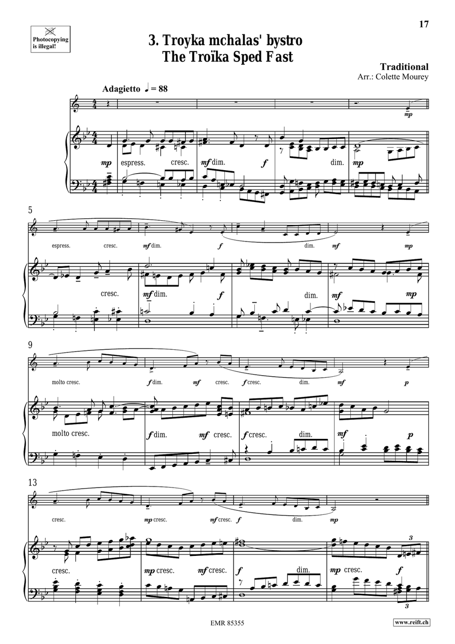 Folk Songs From Russia Folk Songs From Russia Cornet scores gallery preview page 8