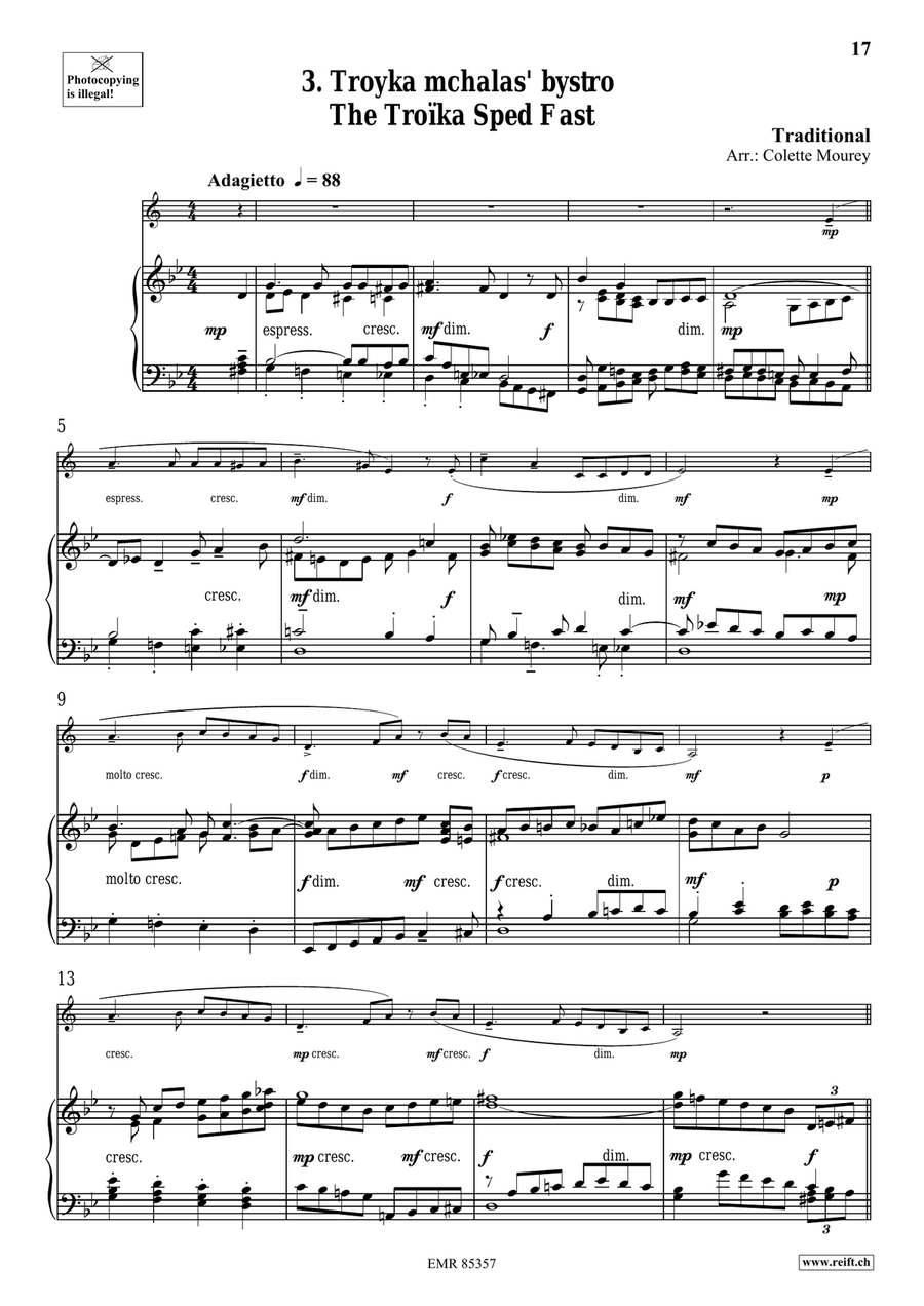 Folk Songs From Russia Folk Songs From Russia Euphonium scores gallery preview page 8