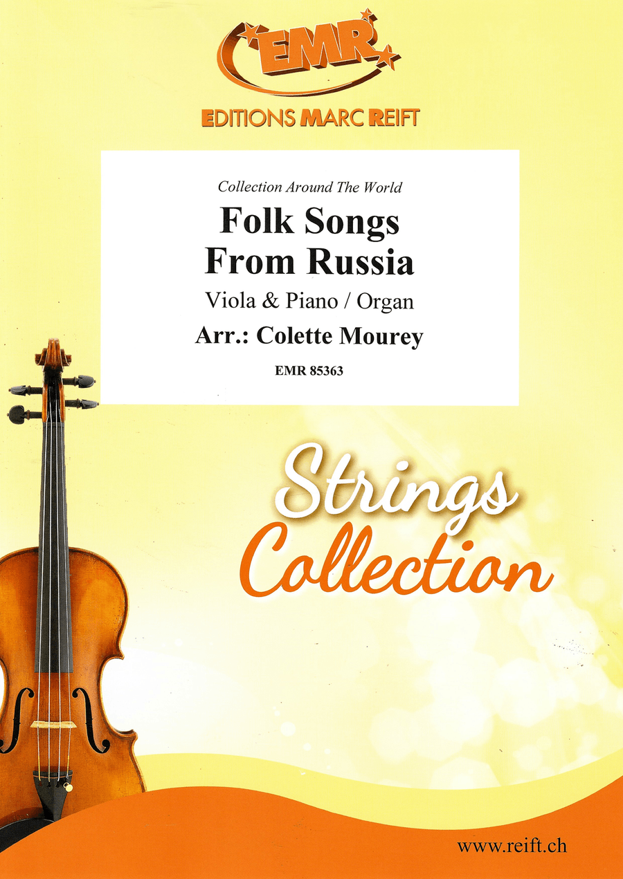 Folk Songs From Russia Folk Songs From Russia Viola scores gallery preview page 1