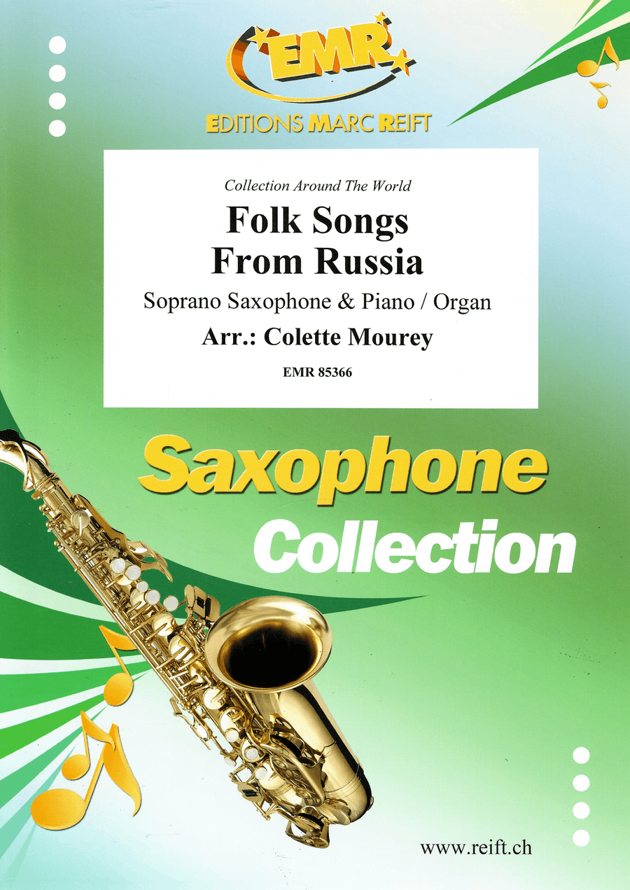 Folk Songs From Russia Folk Songs From Russia Soprano Saxophone scores gallery preview page 1