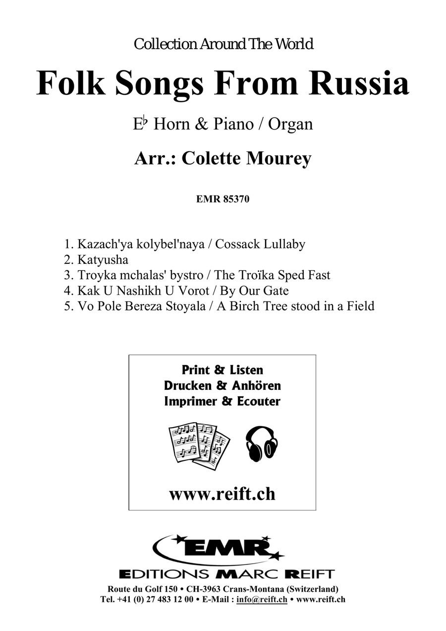 Folk Songs From Russia Folk Songs From Russia Horn scores gallery preview page 2