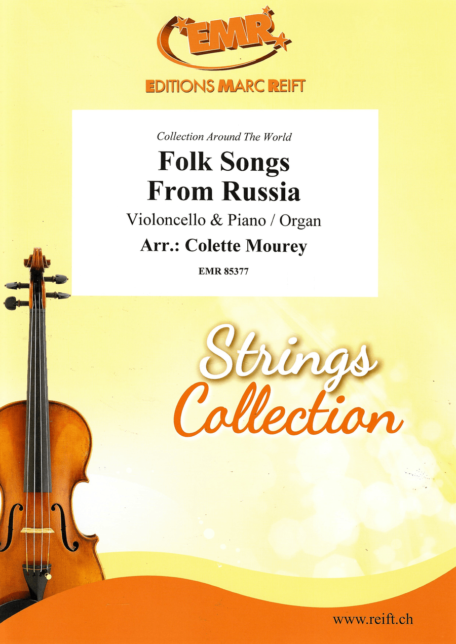Folk Songs From Russia Folk Songs From Russia Organ scores gallery preview page 1