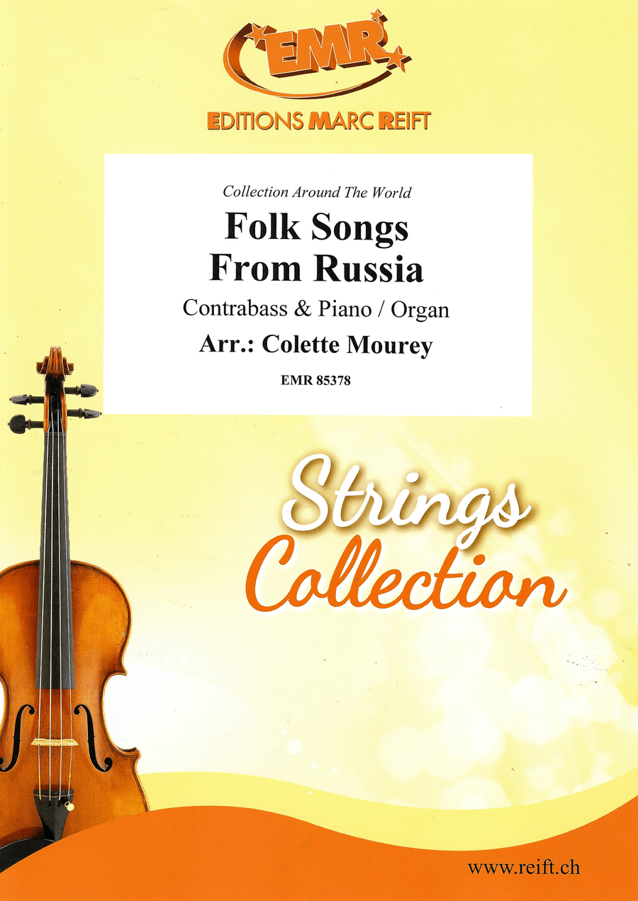 Folk Songs From Russia Folk Songs From Russia Double Bass scores gallery preview page 1