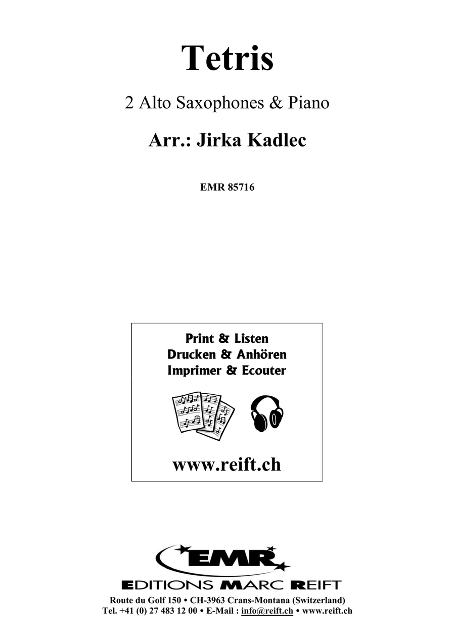 Tetris Tetris Alto Saxophone scores gallery preview page 2