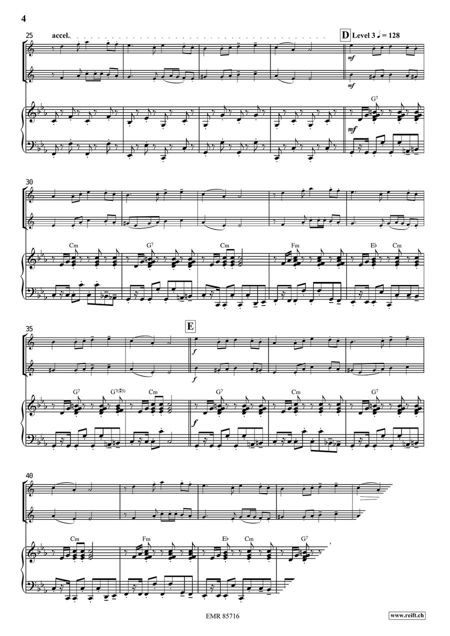 Tetris Tetris Alto Saxophone scores gallery preview page 4