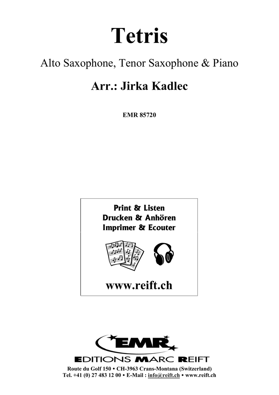 Tetris Tetris Tenor Saxophone scores gallery preview page 2