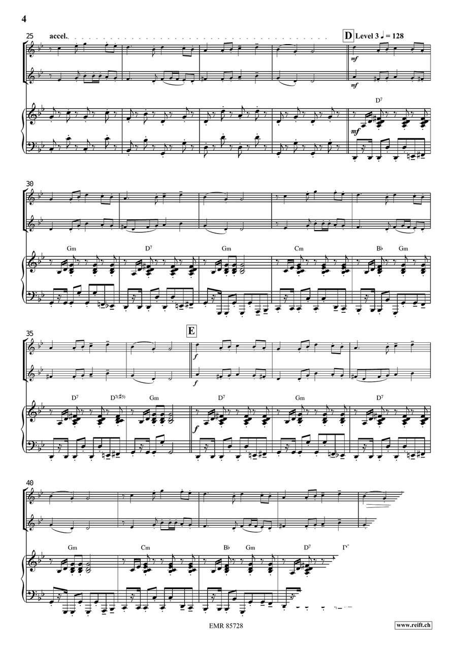 Tetris Tetris Violin scores gallery preview page 4