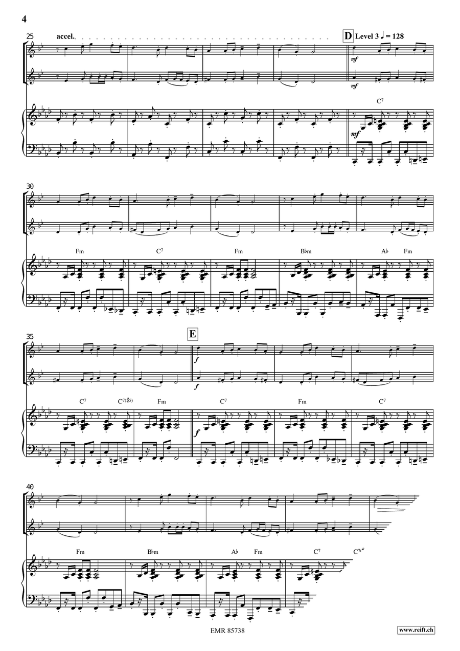 Tetris Tetris Soprano Saxophone scores gallery preview page 4