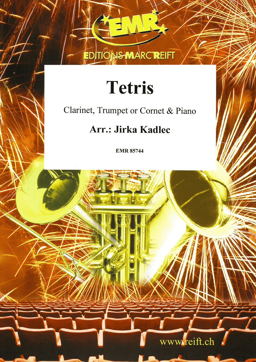Tetris Tetris Clarinet scores gallery preview page 1