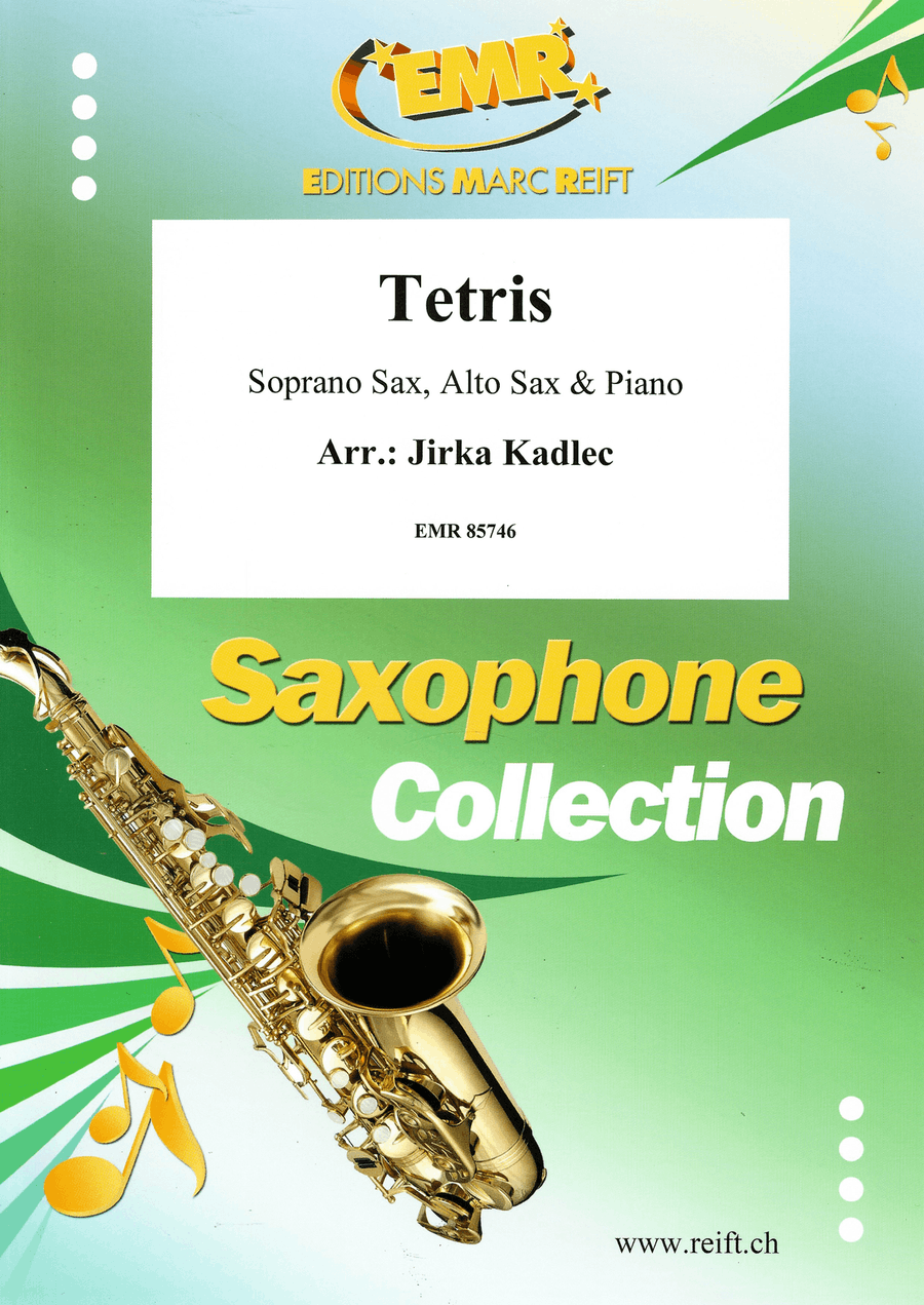Tetris Tetris Soprano Saxophone scores gallery preview page 1