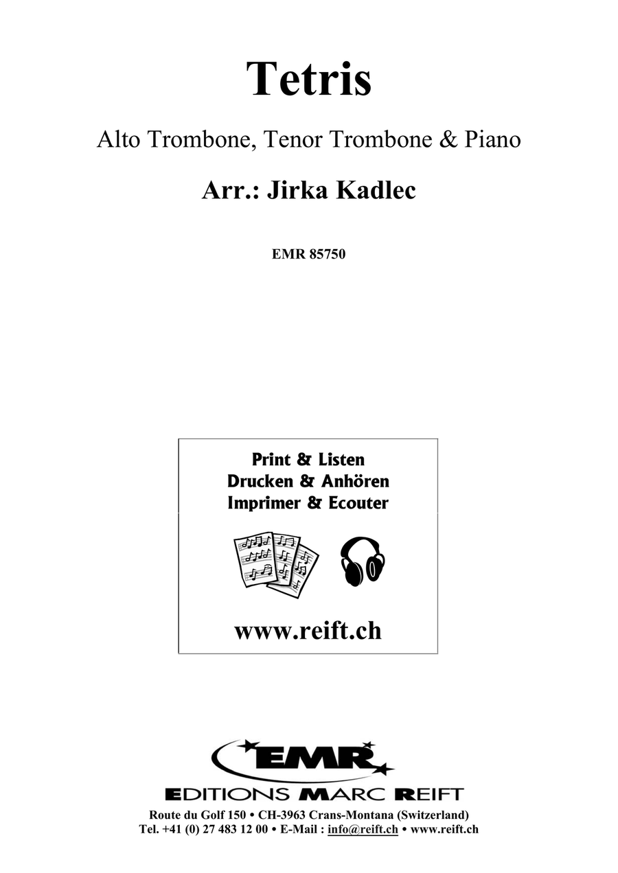 Tetris Tetris Piano Accompaniment scores gallery preview page 2