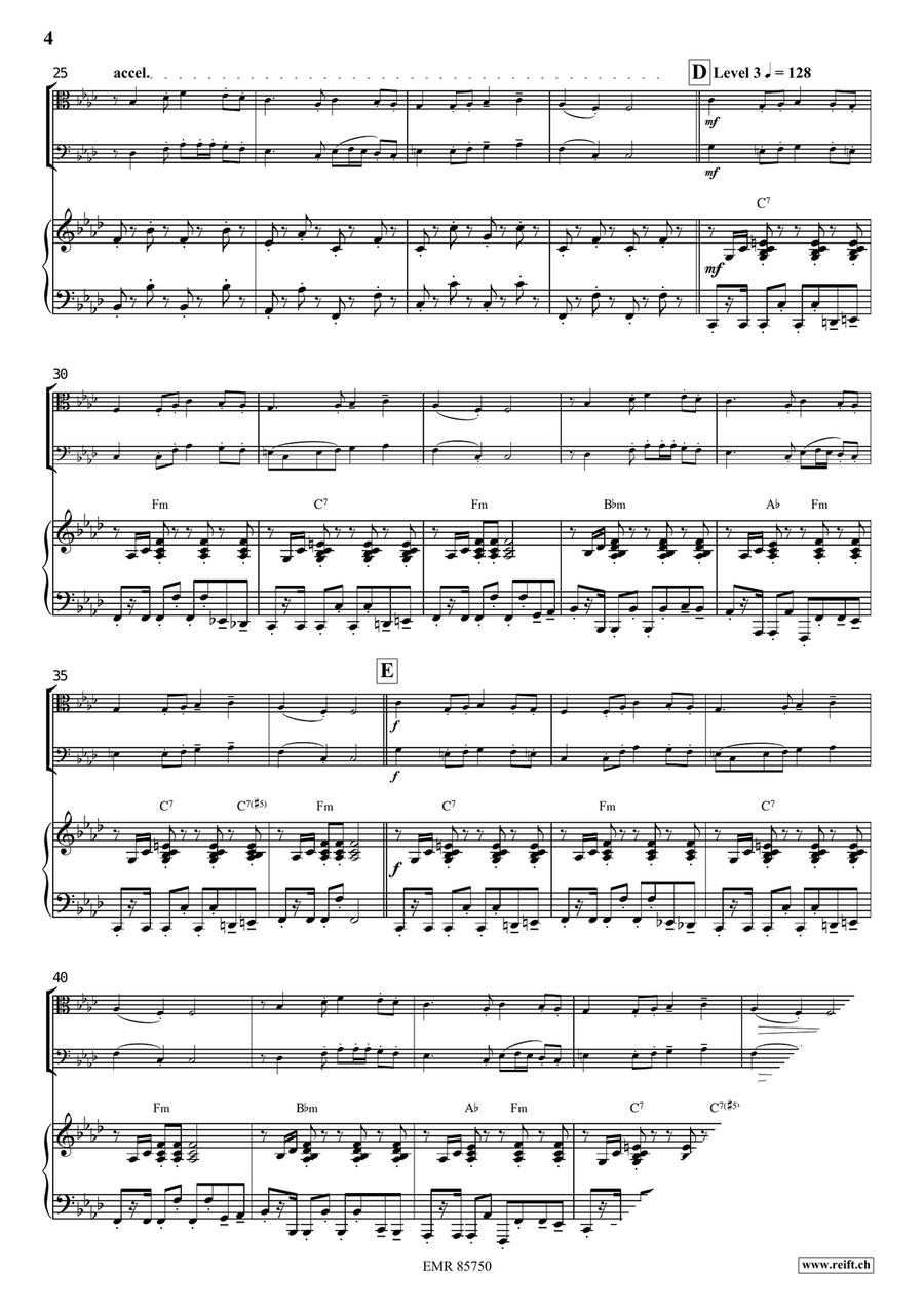 Tetris Tetris Piano Accompaniment scores gallery preview page 4
