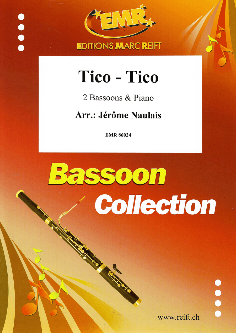 Tico-Tico Tico-Tico Bassoon scores gallery preview page 1