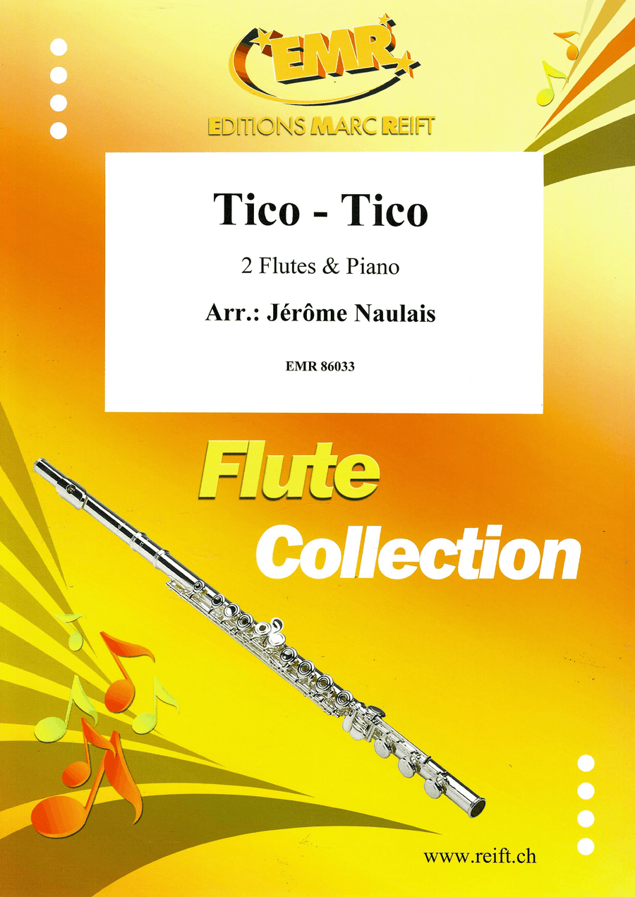 Tico-Tico Tico-Tico Flute Duet scores gallery preview page 1