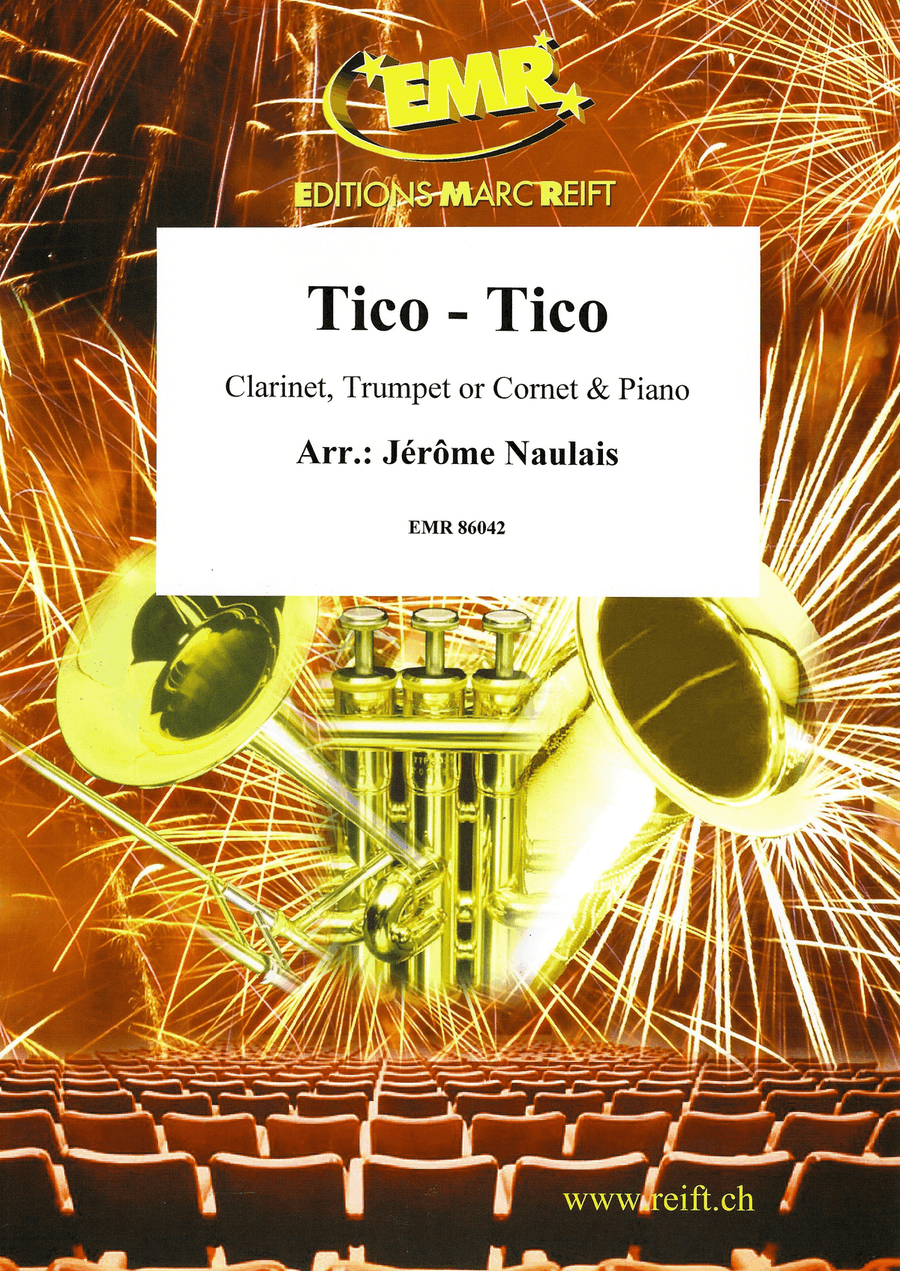 Tico-Tico Tico-Tico Clarinet scores gallery preview page 1